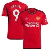 Maillot de Supporter Manchester United Martial 9 Domicile 2023-24 Pour Homme